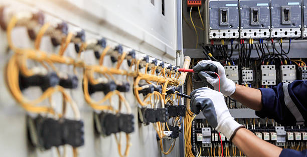 Professional Electrician technician working in Lake LeAnn, MI